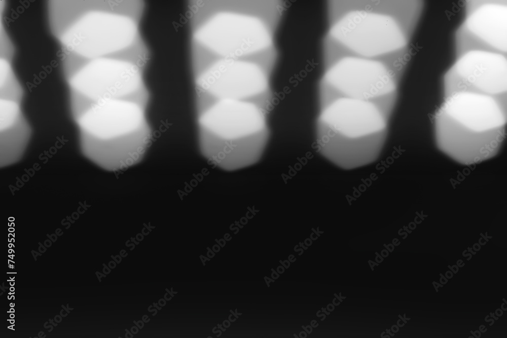 Poster abstract background. geometric bokeh. blurred shiny texture. glare perspective. defocused image