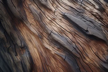  Close up majestic tree trunk old bark in forest textured brown wood pine oak plant macro wooden background timber lumber natural pattern rough raw texture park building nature backdrop crust woody © Yuliia