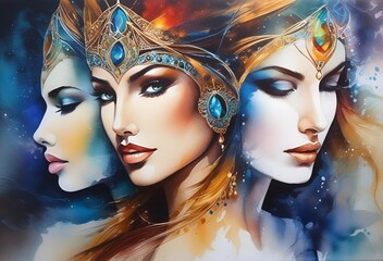 Young women portrait