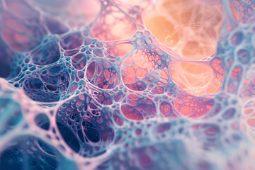 Abstract background and texture of science and medical backgrounds. Generative AI