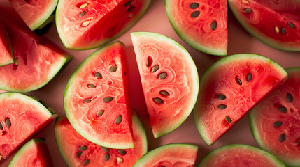 fresh juicy watermelon background