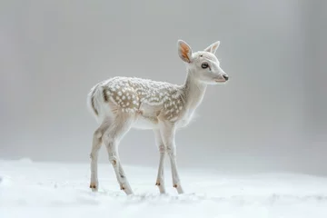 Fototapeten white tailed deer © paul