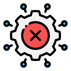 digital disruption icon