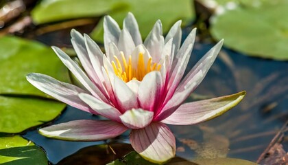 beautiful water lily