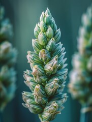 Fototapeta premium Close Up of a Plant With Many Buds