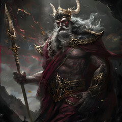 Hades god of the dead and the king of the underworld