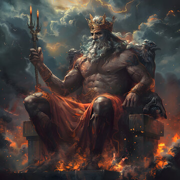 Hades god of the dead and the king of the underworld