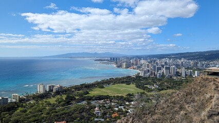Fototapeta premium view from the sea