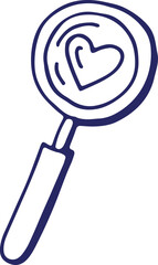 vector magnifying glass