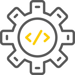 web-hosting-4 Vector Line Two Color Icons