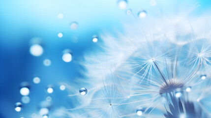 background with dew drops