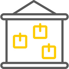Board Vector Line Two Color Icons