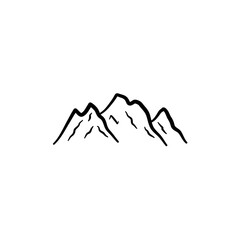 Hand Drawn Mountain