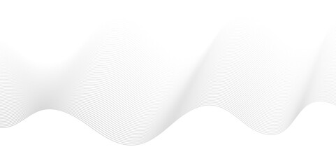 	
Abstract white blend wave lines and technology background. Modern white flowing wave lines and glowing moving lines. Futuristic technology and sound wave lines background.