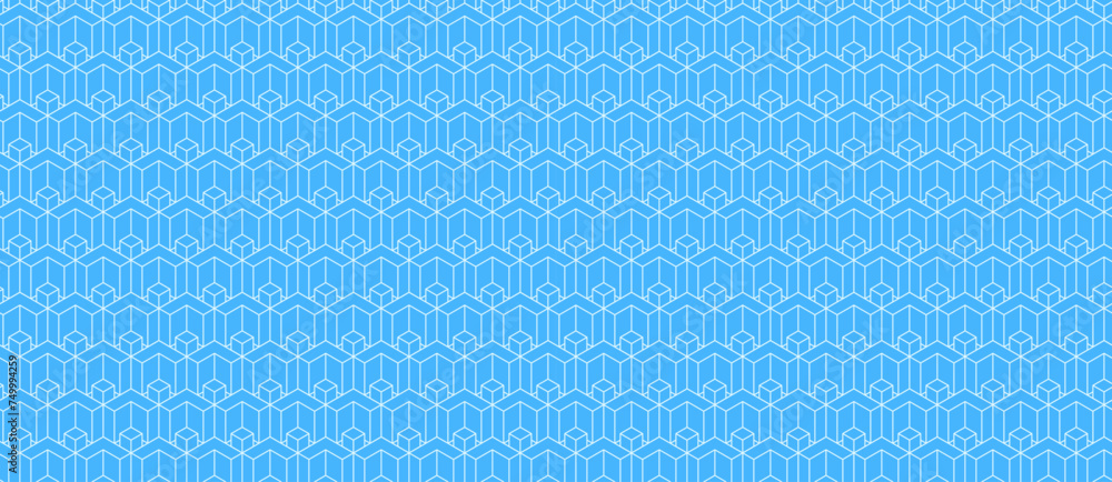 Poster seamless geometric pattern design. abstract tech background. simple vector ornament for web backdrop