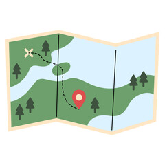 Fototapeta premium Camping equipments 