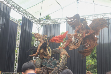 a picture of the celebration before welcoming the Nyepi holiday