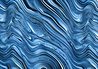 Obraz premium Colorful flowing spiral liquid waves background wallpaper,mixed gradient color abstract high definition and high definition,Generative AI