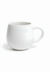 Fototapeta premium white coffee cup