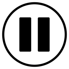 pause music icon