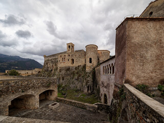 Obraz premium Landscape from Malaspina Castle, Massa