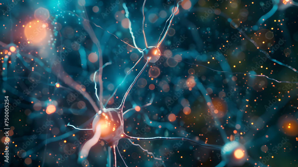 Aufkleber synaptic transmission in neural network