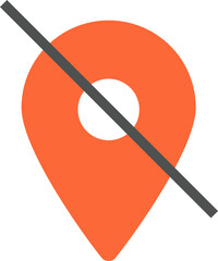 Location cross icon