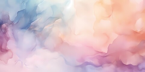 Watercolor background in pastel colors