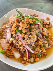 Glass Noodle, Spicy Salad (Yum Woon Sen)