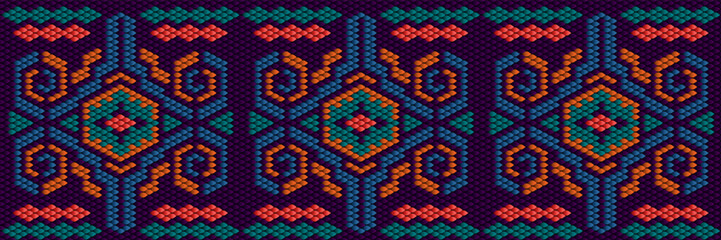  Ethnic, folk, geometric, mosaic ornament, pattern for fabrics, interiors, ceramics and furniture in the Arabian style.