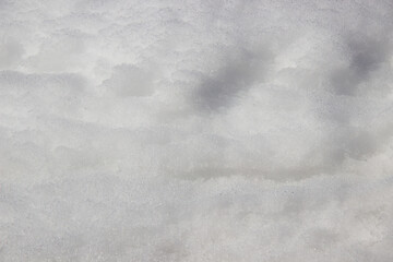 Photo of the snow texture without unnecessary elements, natural.