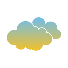 Cloud Flat Gradient Style