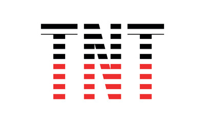 TNT three initial letter iconic line negative space minimal logo design vector template. monogram, abstract, wordmark, business, typography, minimalist, brand, company, flat, modern, unique, simple