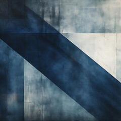 grungy background with blue and grey patterned lines, punctured canvases, dark indigo and sky-blue, sharp angles, abstract minimalism appreciator, 1:1.