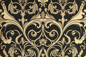 Art Nouveau background patterns using monograms