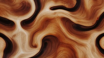 Closeup abstract tree stump or nature pattern color background.exotic wallpaper in painting style.wavy wave art shape