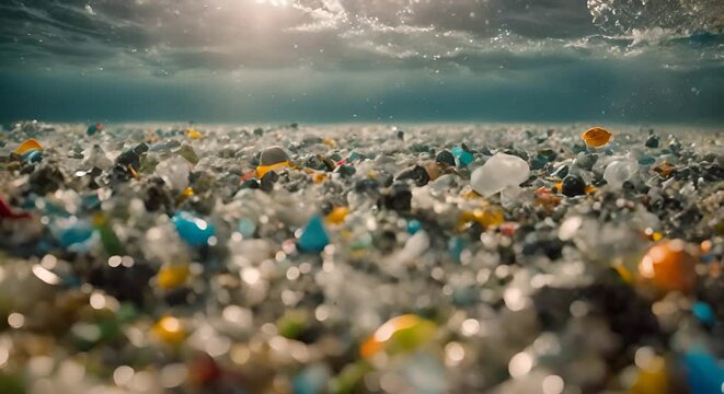 inquinamento del mare con la plastica, ecosistema a rischio a causa della plastica e dei rifiuti