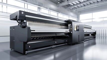Printer for printing business. sign banner. print machine	