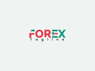  Word mark forex text logo design. Forex Trading logo. Financial. Stock. Bearish candle. Scalping trading. Text. Typography. Business. Bear and bull. Candlestick.
