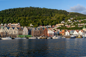 Fototapeta na wymiar Paesaggi di norvegia