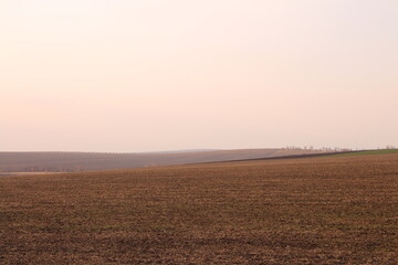 A field with lightning