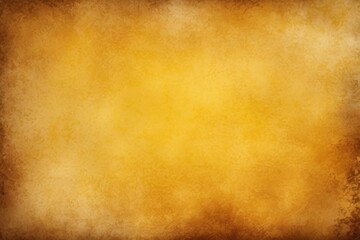 Obraz premium Vintage retro style amber yellow texture vignette portrait background - amber yellow abstract old rough vignetting paper - pastel antique ancient dirty vertical backdrop wallpaper