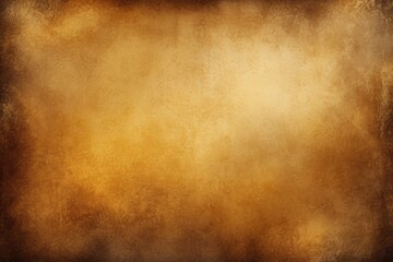 Vintage retro style gold brown grunge texture vignette portrait background - gold brown abstract old rough vignetting paper - pastel antique ancient dirty vertical backdrop wallpaper
