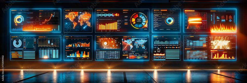 Poster the future of business analytics: visualizing growth and strategy through digital technology and dat