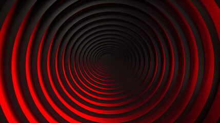 Naklejka premium abstract background with circles, black and red colors