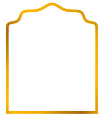 Aesthetic golden border