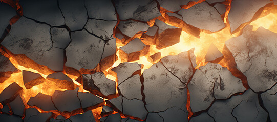 fire stone wall hole crust, rock, flame, burn 71