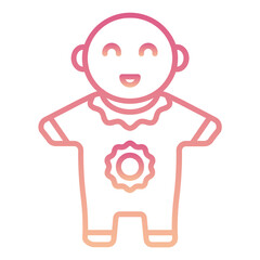 Baby Gradient Linear Style