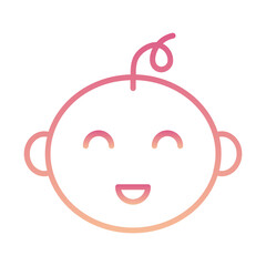 Baby Gradient Linear Style