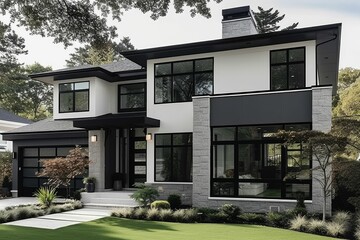 Modern House With Abundant Windows